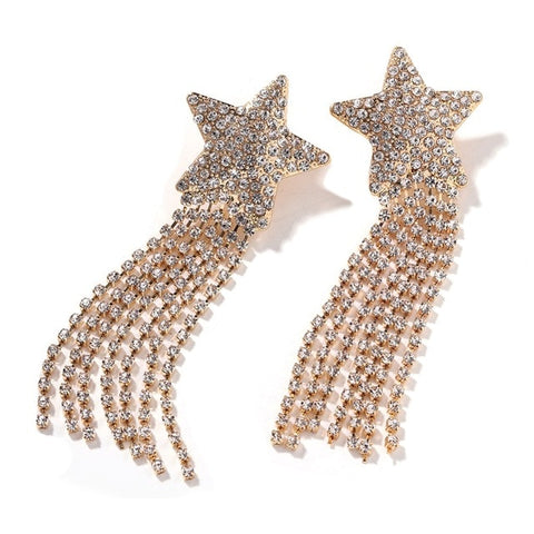 Dvacaman New Designs Crystal Square Drop Earrings for Women 2019 Fashion Rhinestone Statement Earrings Dangle Wedding Jewelry