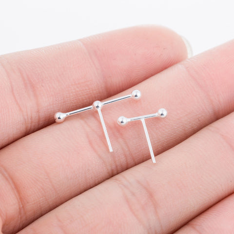 Jisensp Real 925 Sterling Silver Stud Earrings for Women Wedding Jewelry Korean Pure Silver Animal Earings Pendientes Bijoux