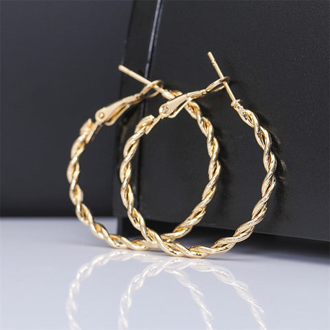 Creative korean long triangle geometric tassel swing drop earrings for woman earrings fashion jewelry