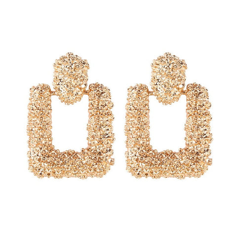 Mode boucles d'oreilles 2019 grand géométrique rond boucles d'oreilles pour les femmes suspendus boucles d'oreilles goutte boucle d'oreille moderne femme bijoux