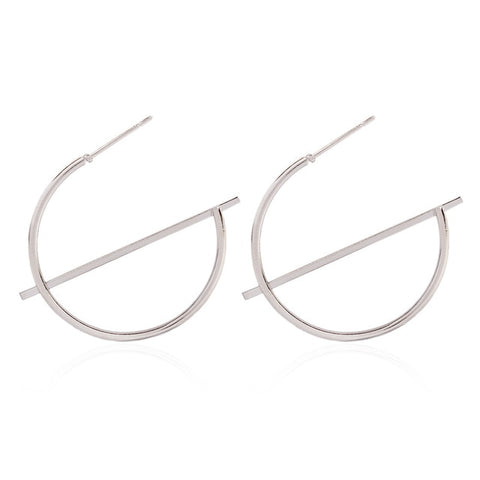 Mode boucles d'oreilles 2019 grand géométrique rond boucles d'oreilles pour les femmes suspendus boucles d'oreilles goutte boucle d'oreille moderne femme bijoux